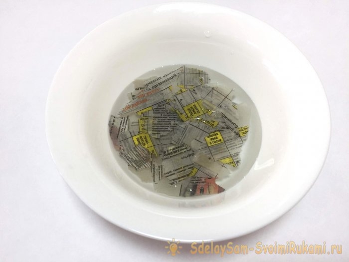 Ёлочная игрушка «Снегурочка» из папье-маше Ёлочная игрушка «Снегурочка» из папье-маше