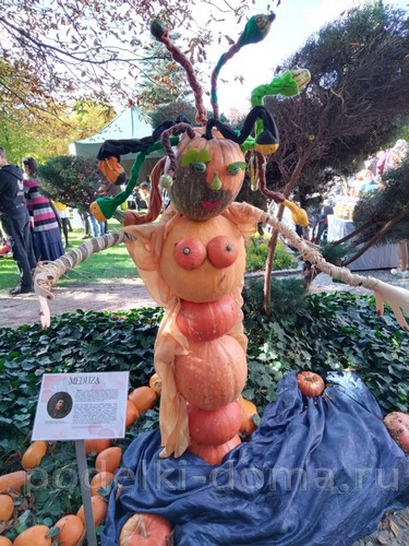 Поделки из тыквы Поделки из тыквы