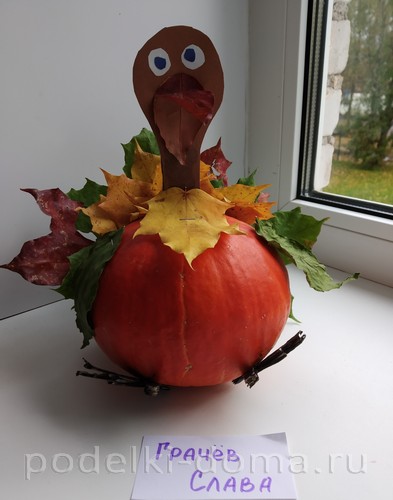 Поделки из тыквы Поделки из тыквы