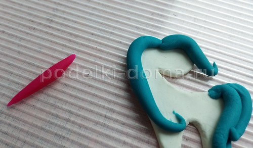 Детская поделка — лепим единорога Детская поделка — лепим единорога