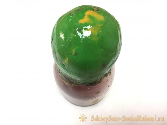 Ёлочная игрушка «Снегурочка» из папье-маше Ёлочная игрушка «Снегурочка» из папье-маше