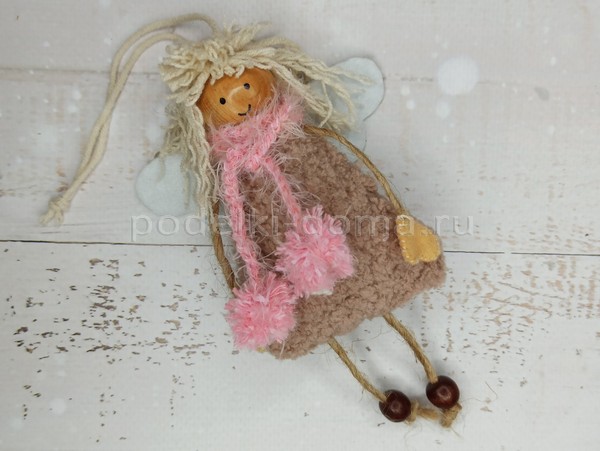 Ангел в технике макраме Ангел в технике макраме