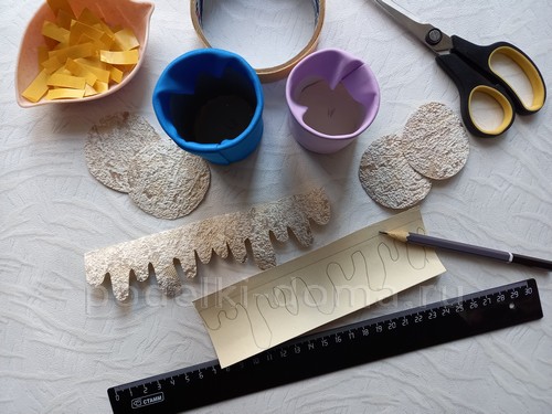 Как сделать свечу из картона и фоамирана — 3 МК