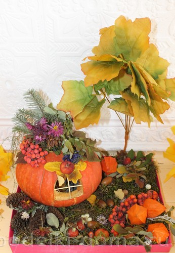 Поделки из тыквы Поделки из тыквы