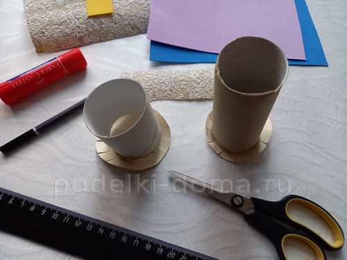 Как сделать свечу из картона и фоамирана — 3 МК
