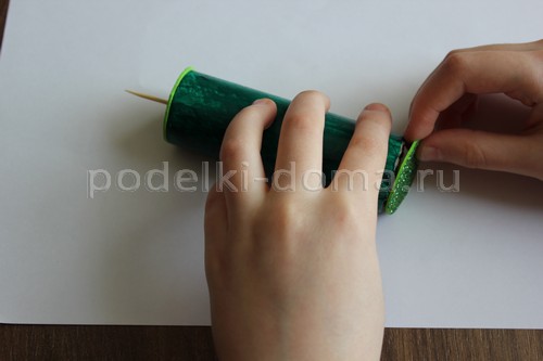 Как сделать свечу из картона и фоамирана — 3 МК