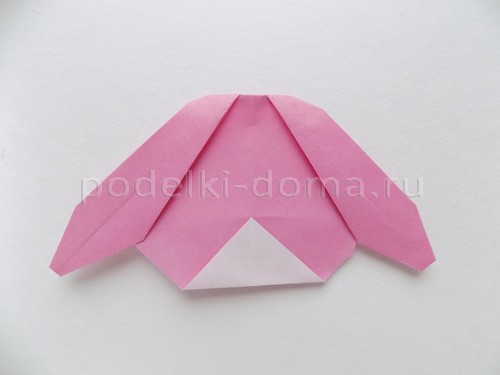 Зайчик из бумаги (оригами)