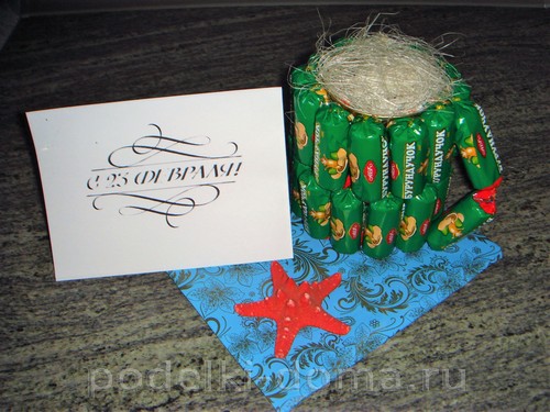 Шоколадница для будущего защитника Шоколадница для будущего защитника