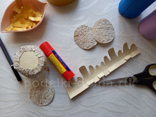 Как сделать свечу из картона и фоамирана — 3 МК