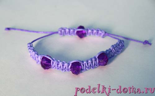 Как сплести браслеты из шнуров и нитей Как сплести браслеты из шнуров и нитей