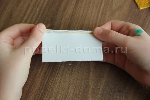 Как сделать свечу из картона и фоамирана — 3 МК