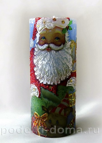 Как сделать свечу из картона и фоамирана — 3 МК