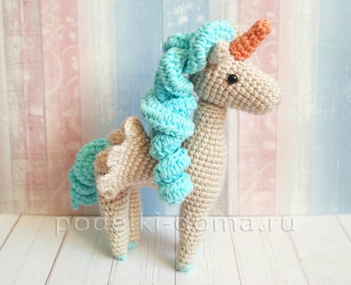 Детская поделка — лепим единорога Детская поделка — лепим единорога