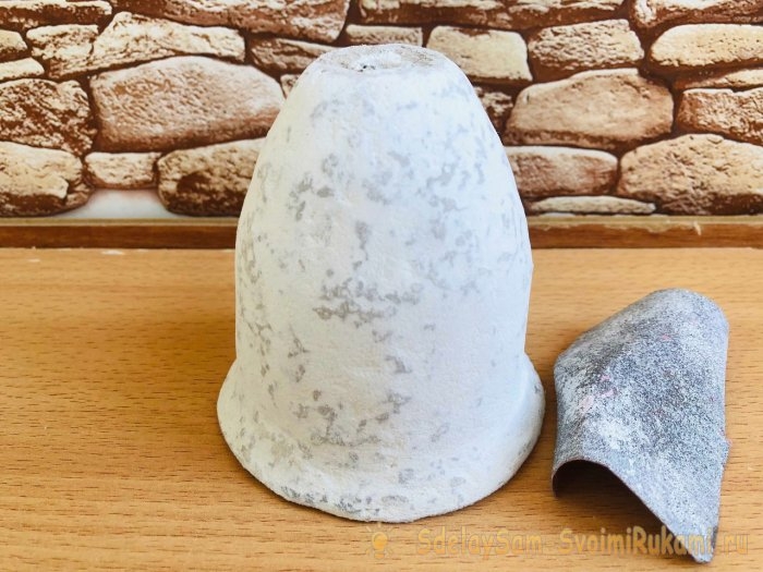 Как сделать елочная игрушку «Колокольчик» из бумаги