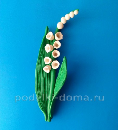 Цветок альстромерия из холодного фарфора Цветок альстромерия из холодного фарфора