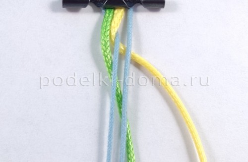 Как сплести браслеты из шнуров и нитей Как сплести браслеты из шнуров и нитей