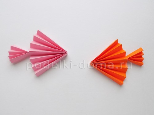 Объёмная аппликация «Рыбки» Объёмная аппликация «Рыбки»