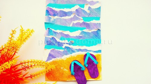 Объёмная аппликация «Рыбки» Объёмная аппликация «Рыбки»