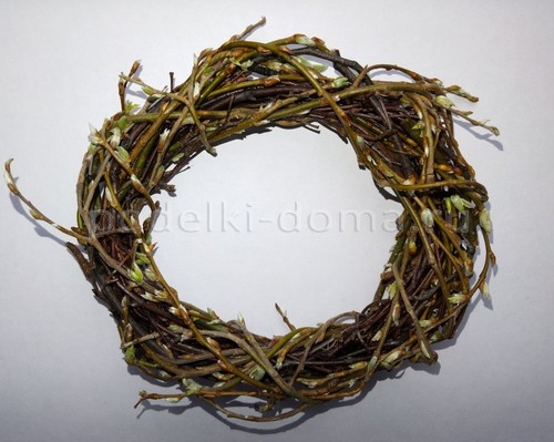 Делаем основу для венков из травы