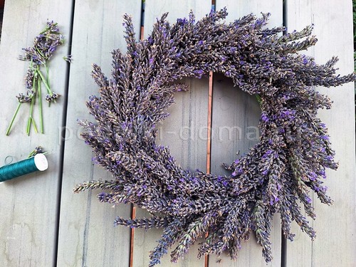 Делаем основу для венков из травы